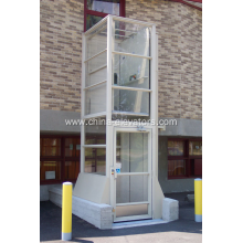 Stationary Vertical Platform Lift for Wheelchairs